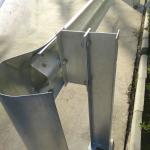 Roadway Safety Galvanized Steel Highway Guardrail Post and Spacer Traffic