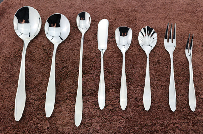 High quality 18/10 Stainless steel flatware/cutlery/spoon/long handle spoon/ice tea spoon