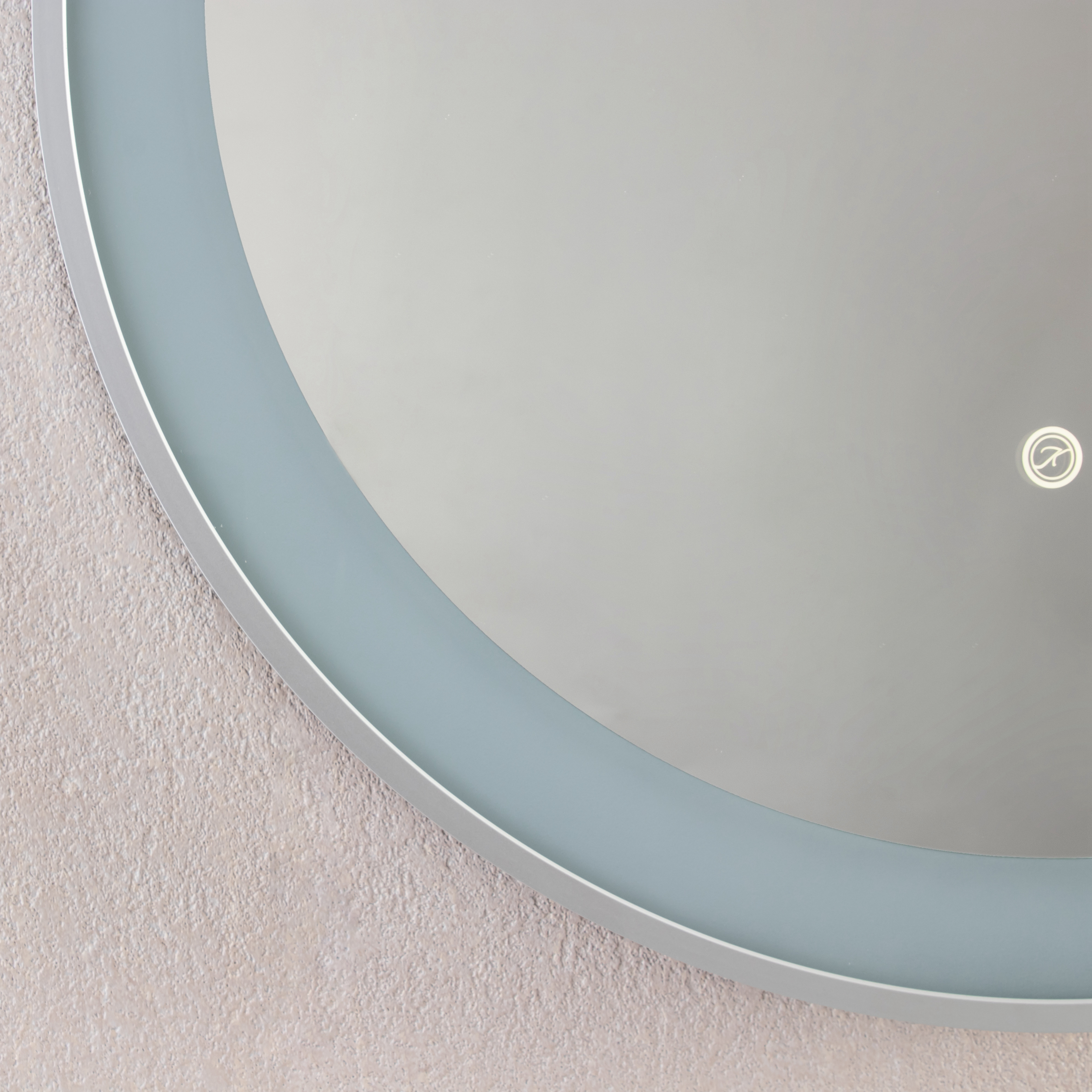 Upgrade Your Bathroom with This Led Mirror Rust Resistant Metal Chassis Wifi Heated Defogger and Smart Touch Screen