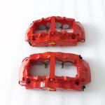 Cast Iron 8 Pot Brakes Calipers 362*32mm Drilled Slot Disc For Audi S3 Rim 19