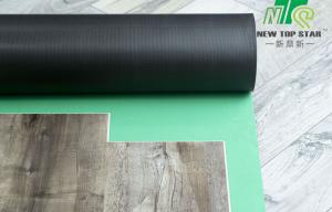 Quality WPC PVC Vinyl Plank Flooring Underlay 1.5mm EVA Black Rubber Underlay Soundproof wholesale