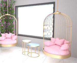 Quality Modern Luxury Bird Cage Hanging Chair Birdcage Swing Chair wholesale