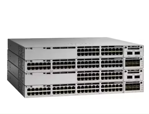 Part Number C9300-24T-A Private Mold Yes 24 Port Gigabit Network Switch-