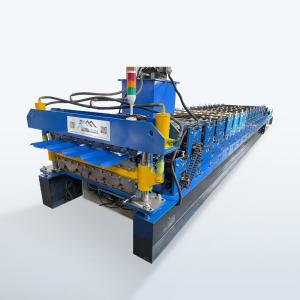 Quality Steel Profile Double Layer High Rib Zimbabwe Popular Roofing Sheet Roll Forming Machine wholesale