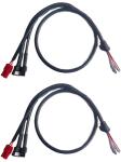 PVC Black 12V Wiring Harness Alkali Resistance / Oil Resistance