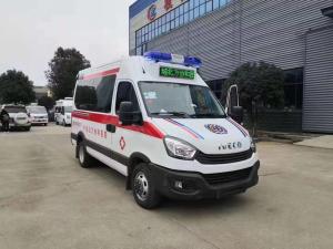 Quality IVECO First Aid Medium Duty Ambulance 130 Km/H Diesel Type 4*2 wholesale