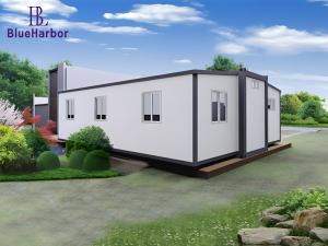 Quality Steel Holiday Expandable Prefab House 20ft 30ft 40ft wholesale