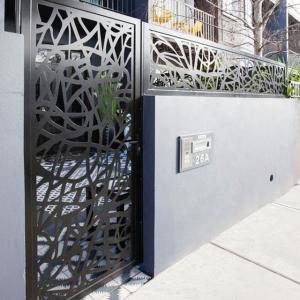 Quality Garden Exterior Aluminum Privacy Fence Trellis Heat Insulation wholesale