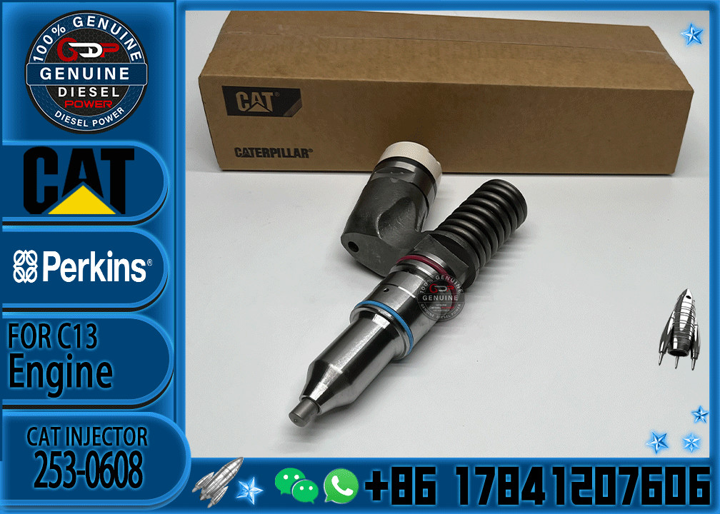 Diesel Fuel Injector 253-0608 259-5409 For Cat C11 C13 Excavator 345C 345D 349D
