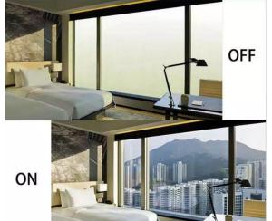 Quality Controllable Transparency 2mm 2000 Micron PDLC Smart Film wholesale