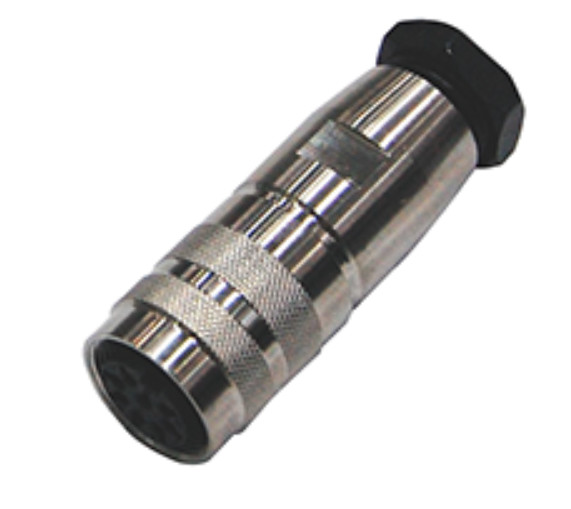 IP68 IP67 socket Panel mount M12 M16 AISG 5 pin solder type circular connector