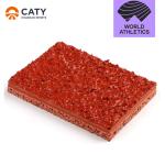 Indoor & Outdoor 8-13mm Spray Coated Sandwich Athletic Rubber Running Track