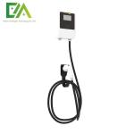 7KW 11KW 22KW White Wall-Mounted Electric Vehicle Single Gun AC Charging Pile