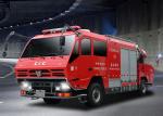 Tunnel Rescue Fire Fighting Truck with CAFS System Price China Factory