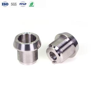 Quality Intelligent CNC Stainless Steel Parts Cylinder Nut Housing Nut Non Standard CNC Machined Parts wholesale