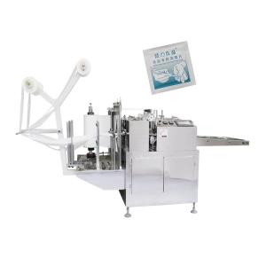 Quality Blood Collection Alcohol Swab Machine Vertical 3KW Tablet Packaging Machine wholesale