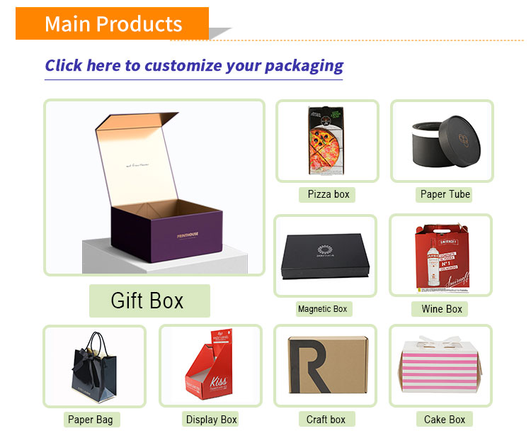 Varnished Personalized Satin Lined Box Packaging Recycled Materials