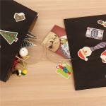 Large Capacity Black Boutique Gift Kraft Paper Shopping Bags Flexo Printing