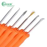 60W Soldering Iron Kit Adjustable Temperature 200V~230V Green K014