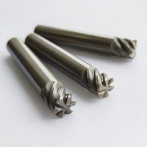 China Customized Ceramic End Mills For Machining Cr NI Fe Material Heatresitant End Mills on sale