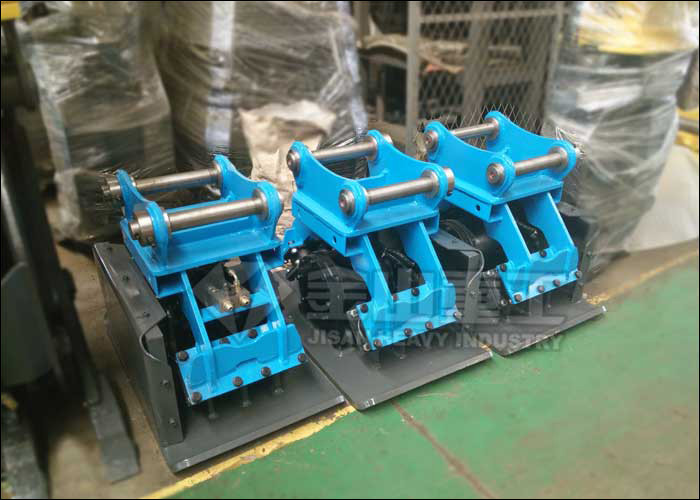 Excavator Hydraulic Vibrating Plate Compactor Machine ISO9001 CE