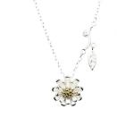 Personalized New Jewellery Design 925 Silver Cubic Zirconia Necklace