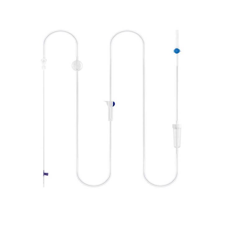 Medical Disposable Blood Infusion Set Transparent 150cm Length
