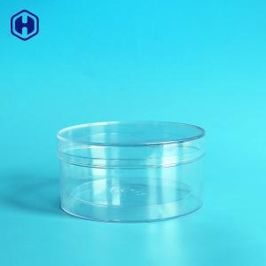 Quality Empty Round Food Grade Plastic Containers Mix Biscuits Cookies Packaging wholesale
