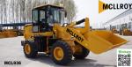 OEM 65kW Wheel Shovel Loader For Engineering Gardens Cement Factories