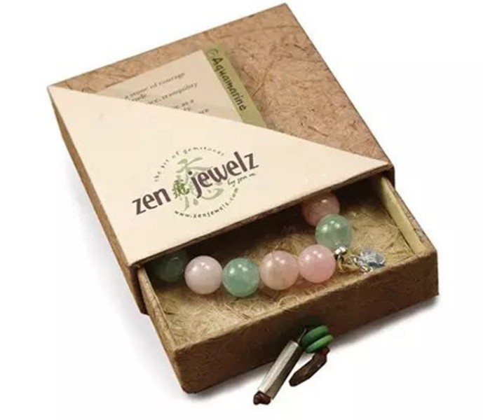 custom Buddha beads packaging drawer box luxury Zen beads gift paper box