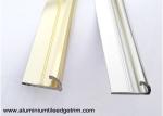 Semi Round Aluminium Tile Edge Trim Polished Light Golden And Silver