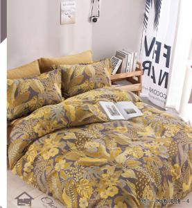 Quality 100% Cotton Washed Fabric Double Jacquard Bedding Set Duvet Cover wholesale