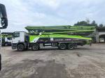 Used/second-hand 2018year Zoomlion Benz Chassis 56m Concrete Pump Truck Ready