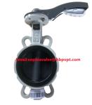 DIN PN16 cast iron butterfly valve