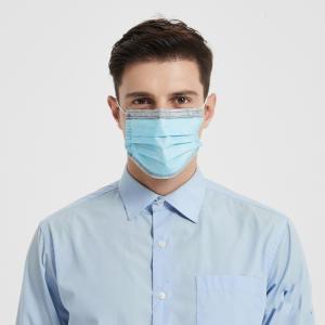 Quality High Breathability Blue Face Mask Disposable Non Woven Face Mask wholesale