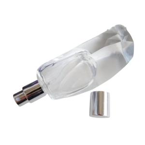 Quality perfume bottle 50-170ml recycled glass bottles black blue red pink green cap plastic and metal roll frog wholesale