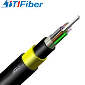 Quality G652D 6 12 24 48 72 96 Core Fiber Optic Cable ADSS Non Metallic wholesale