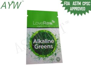 Quality VMPET Green Plastic Bag Food Packaging , Food Grade Bags For Food Packaging wholesale