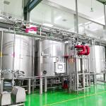 2000l Jacketed Brite Stainless Steel Tanks CIP Cleaning