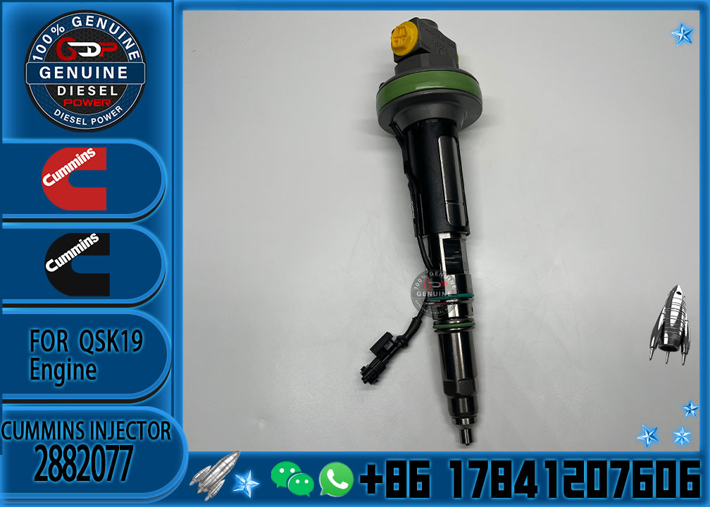 Truck Excavator machinery K19 KTA19 K123 qsk19 diesel engine fuel transfer system fuel injector 2882077 in stock