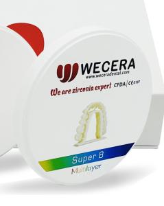 Quality Amann Girrbach System Compatible Zirconia Dental Ceramics with 900Mpa Bending Strength in High Demand wholesale