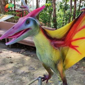 Quality ISO 110VAC Realistic Dinosaur Animatronic Pterosaur Playground Equipment wholesale