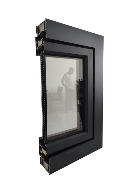 Triple Glazing Aluminum Heat Insulation Sliding Windows Thermal Break Windows