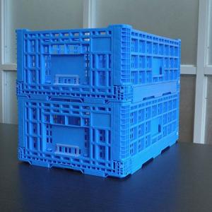 Quality Open Air Grated Walls Plastic Collapsible Crate 32 Liters wholesale