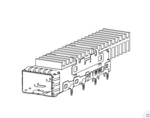 Quality DWDM EML LC Duplex Optical Fiber Transceiver 2291634-3 wholesale