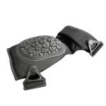 One Size Fits All Black Knee Elbow Pads for Sports Training Protection