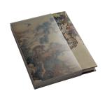 Offset Hardcover Book Printing Cotton Fabric Cover Material With Sleeve