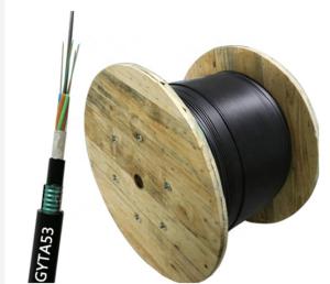 Quality Multimode G652D Armored 48 Core Fiber Optic Cable GYTA53 wholesale
