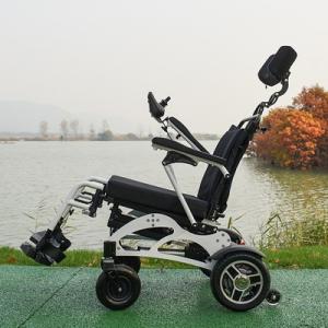 Quality Portable Aluminum Alloy Collapsible Wheelchair With Lamp wholesale