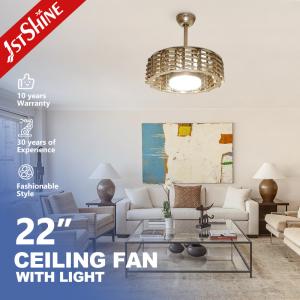 Quality RoHS Electric Concealed Bladeless LED Ceiling Fan Wall Control wholesale
